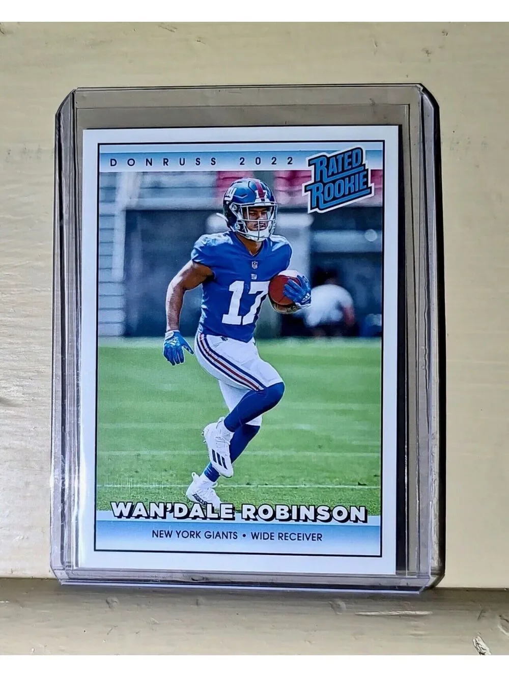 Wan'Dale Robinson 2022 NFL Panini #15 Rated Rookie Retro Football Card 1/4094